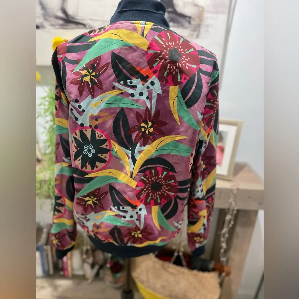 NWT Scotch & Soda Printed reversible bomber jacket - Picture 7 of 7